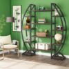 Half-Moon Plant Stand with 12 Shelves