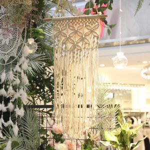 Cotton Macrame Wall Hanging – 40 × 70 cm