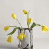 Sculptural Ceramic Vase — Color & Floral Options