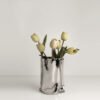 Sculptural Ceramic Vase — Color & Floral Options