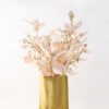 Sculptural Ceramic Vase — Color & Floral Options