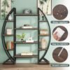 Half-Moon Plant Stand with 12 Shelves