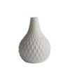 43ec322d-8cec-4e68-ad09-73196e02e293.jpg Small White Ceramic Vase — Textured Patterns