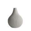 857225ba-fc91-430f-867f-4b07c01acc74.jpg Small White Ceramic Vase — Textured Patterns