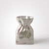 Crumpled Ceramic Vase — Short & Tall