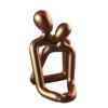 Loving Couple Resin Sculpture