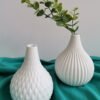 aa54af02-7a98-4371-b24c-31edc4c4913f.jpg Small White Ceramic Vase — Textured Patterns
