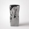 Crumpled Ceramic Vase — Short & Tall