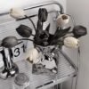 Crumpled Ceramic Vase — Short & Tall